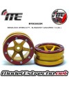 BEADLOCK WHEELS PT - SLINGSHOT SILVER/RED 1.9