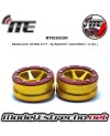 BEADLOCK WHEELS PT - SLINGSHOT SILVER/RED 1.9