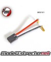 CABLE DE TRAXXAS HEMBRA A BANANA DE 5 mm