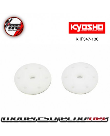 KYOSHO PISTONES AMORTIGUADORES 6x1,3 mm BIG SHOCK MP9 Ref: K.IF347-136