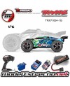 TRAXXAS E-REVO 1/16 4WD BRUSHED TQ RTR VERDE (INCLUYE BATERIA Y CARGADOR ) Ref: TRX71054-1G