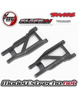 TRAXXAS SUSPENSION ARMS, BLACK, FRONT REAR, LEFT & RIGHT Ref: TRX3655R