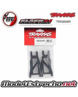 TRAXXAS SUSPENSION ARMS, BLACK, FRONT REAR, LEFT & RIGHT Ref: TRX3655R