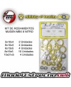 KIT DE RODAMIENTOS MUGEN MBX8 NITRO MOB Ref: MOB-0525