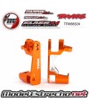 TRAXXAS PORTA MANGUETA DELANTERA DERECHA Y IZQUIERDA ALUMINIO NARANJA Ref: TRX6832A