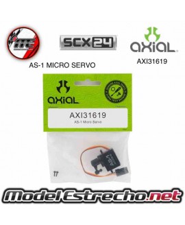 MICRO SERVO AXIAL SCX24 AS-1 Ref: AXI31619