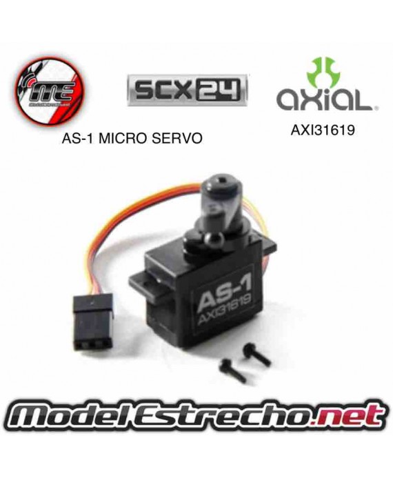 MICRO SERVO AXIAL SCX24 AS-1 Ref: AXI31619