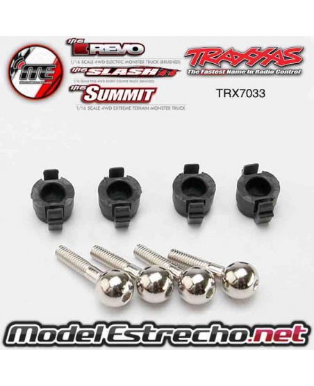 PIVOT BALLS (4) PIVOT BALL CAPS (4) Ref: TRX7033