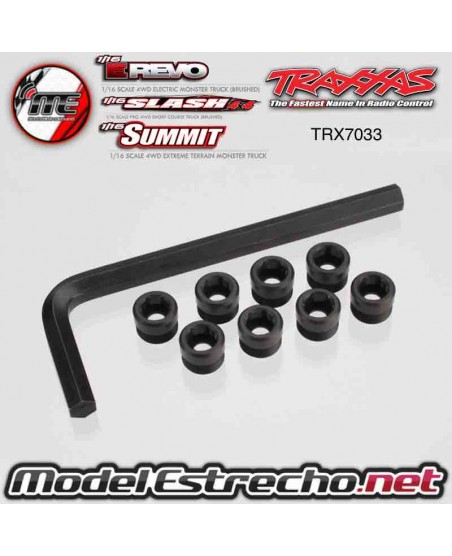 PIVOT BALLS (4) PIVOT BALL CAPS (4)