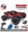 TRAXXAS RUSTLER 4X4 1/10 SCALE 4WD STADIUM TRUCK ROJO ( WITH BATTERY AND CHARGER ) REF: TRX67064-1