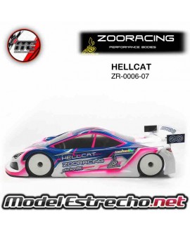 ZOORACING HELLCAT 1/10 TOURING CAR CLEAR 190mm Ref: ZR-0006-07