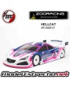 ZOORACING HELLCAT 1/10 TOURING CAR CLEAR 190mm Ref: ZR-0006-07