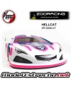 copy of ZOORACING DOGSBOLLOX 1/10 TOURING CAR CLEAR 190mm