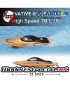 LANCHA VOLANTEX RACENT ANGRY SHARK 81cm  BRUSHLESS  2,4Ghz RTR
