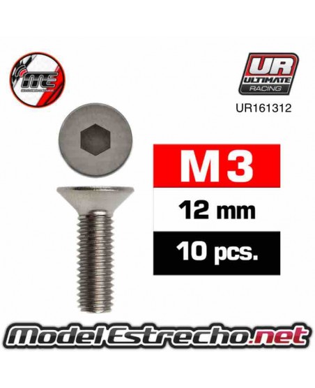 TORNILLOS M3X12MM AVELLANADO