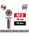 TORNILLOS M3X12MM AVELLANADO
