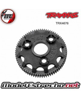 SPUR GEAR, 76-TOOTH (48-PITCH) (FOR MODELS WITH TORQUE-CONTOL SLIPPER CLUTCH Ref: TRX4676