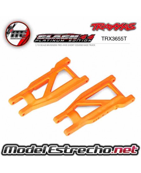 TRAXXAS SUSPENSION ARMS, BLACK, FRONT REAR LEFT & RIGHT