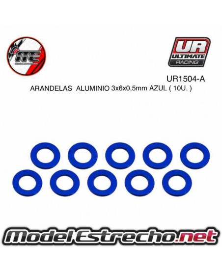 ULTIMATE ARANDELAS AJUSTE CAMPANA 0.1 - 0.2 - 0.3 mm