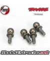 TRAXXAS BALL STUDS ALUMINUM HARD ANODIZED TEFLON COATED (4U.)