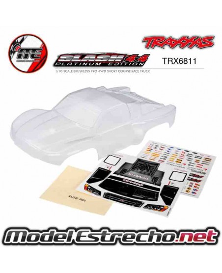 TRAXXAS CARROCERIA SLASH TRANSPARENTE Ref: TRX6811