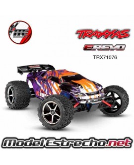 TRAXXAS EREVO VXL 4WD MONTER RTR TQi 1/16 BRUSHLESS + TSM Ref: TRX71076-3P