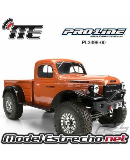 PROLINE 1946 DODGE POWER WAGON CLEAR BODY CRAWLER 313mm WHEEL BASE