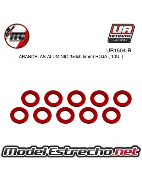ULTIMATE ARANDELAS AJUSTE CAMPANA 0.1 - 0.2 - 0.3 mm