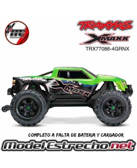 TRAXXAS X-MAXX 8S 4WD RTR MONSTER TRUCK VERDE + TSM Ref: TRX77086-4GRNX