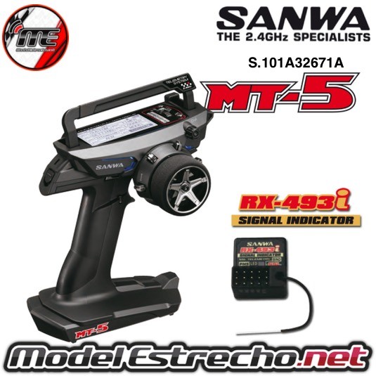 SANWA MT5 FHS CON RX493i  Ref: S.101A32671A