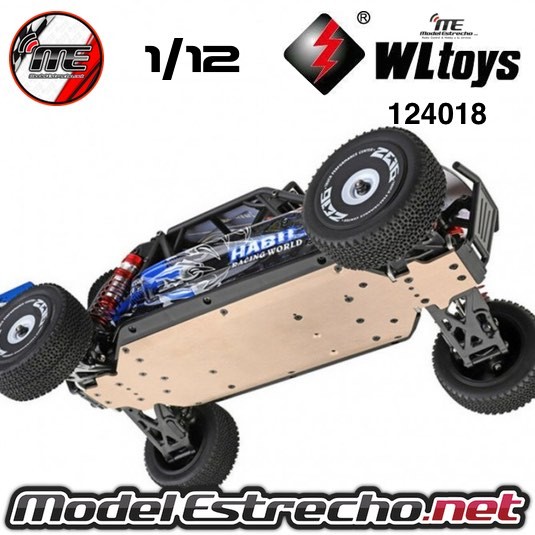 COCHE ELECTRICO RTR 1/12 BUGGY BAJA 4WD MOTOR 550 60 Km/h WLTOYS  Ref: 124018