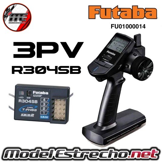 FUTABA 3PV R304SB 2.4Ghz  Ref: FU0100014