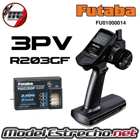 FUTABA 3PV R203GF 2.4Ghz  Ref: FU0100013