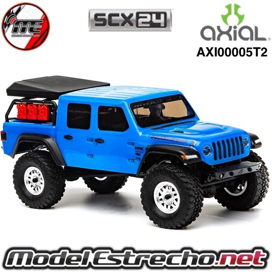 AXIAL SCX24 JEEP GLADIATOR 1/24 4WD RTR BLUE  Ref: AXI00005T2