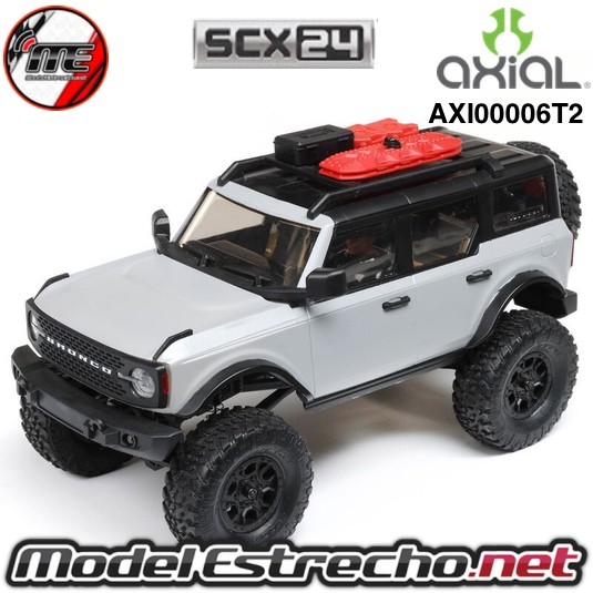 AXIAL SCX24 FORD BRONCO 2021 1/24 4WD RTR GRIS  Ref: AXI00006T2