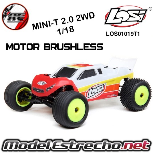 LOSI MINI-T 2.0 2WD 1/18 STADIUM TRUCK BRUSHLESS RTR  Ref: LOS01019T1