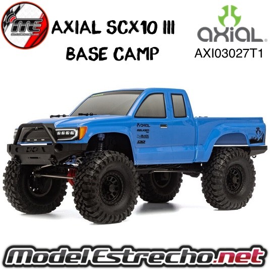 AXIAL SCX10 III BASE CAMP 1/10 4WD RTR AZUL  Ref: AXI03027T1