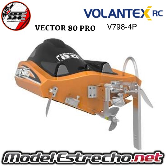 LANCHA VOLANTEX RC VECTOR  SR80 PRO BRUSHLESS  2,4Ghz RTR 80 CM  V798-4P