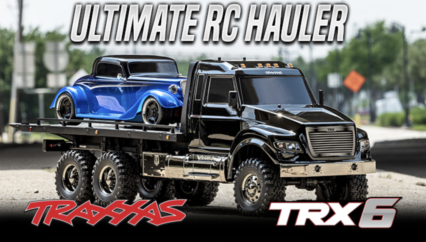 TRAXXAS ULTIMATE RC HAULER TRUCK BLACK  Ref: TRX88086-4BLK