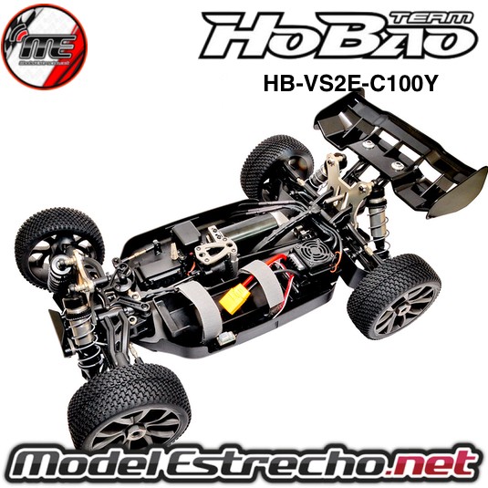 HOBAO HYPER VS2 BRUSHLESS RTR BUGGY ELECTRICO 100A  4S RTR AMARILLO  Ref: HB-VS2E-C100Y