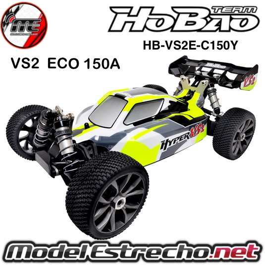 HOBAO HYPER VS2 BRUSHLESS RTR BUGGY ELECTRICO 150A  6S RTR AMARILLO  Ref: HB-VS2E-C150Y