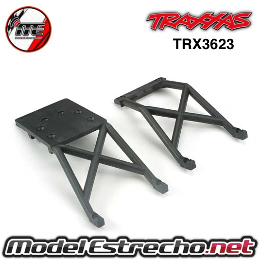 TRAXXAS SKID PLATES ( FRONT & REAR ) BLACK  Ref: TRX3623