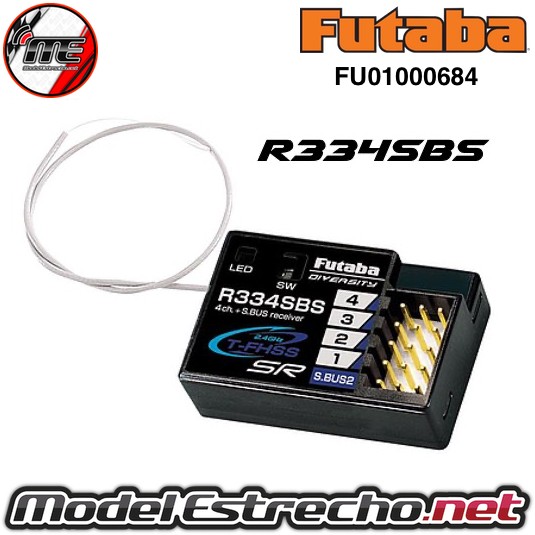 FUTABA RECEPTOR R334SBS  Ref: FU01000684