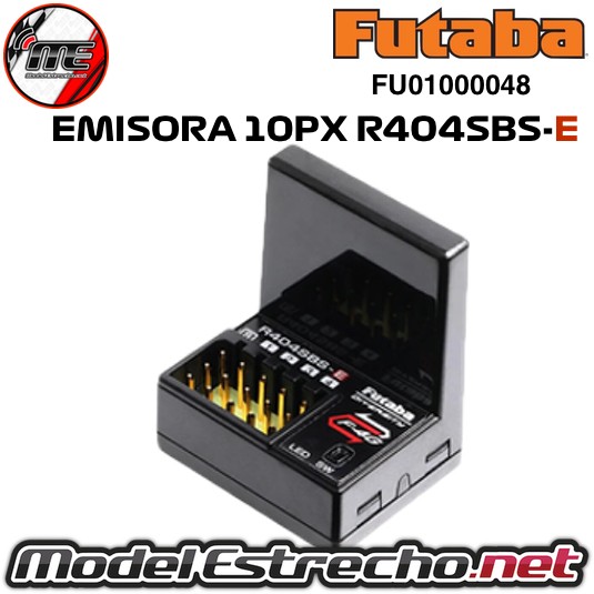 EMISORA FUTABA 10PX R404SBS-E 2.4Ghz  Ref: FU01000048