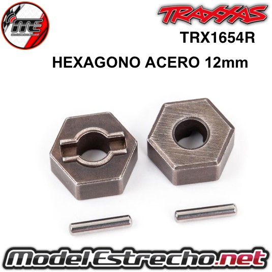 HEXAGONOS EN ACERO 12mm TRAXXAS   Ref: TRX1654R