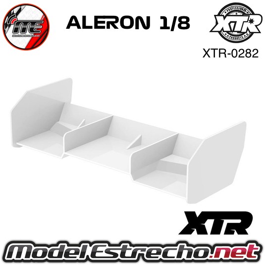 ALERON  1/8 BLANCO OFF ROAD  Ref: XTR-0282