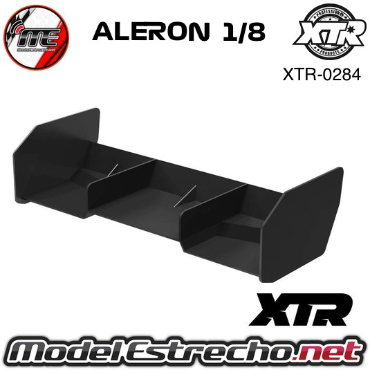 ALERON 1/8 NEGRO OFF ROAD  Ref: XTR-0284
