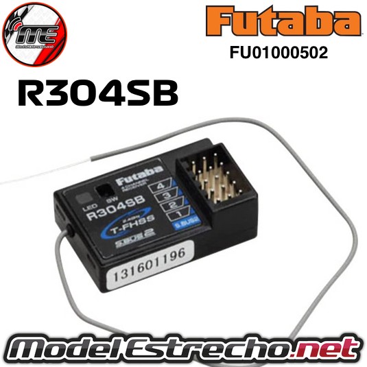 RECEPTOR FUTABA R304SB 2.4Ghz T-FHSS SBUS2 TELEMETRIA  Ref: FU01000502