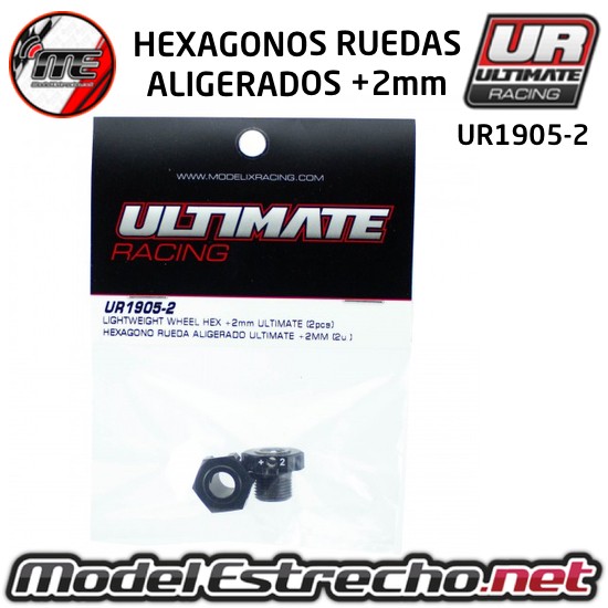 HEXAGONOS RUEDA ALIGERADOS ULTIMATE 2MM ( 2U.)  Ref: UR1905-2