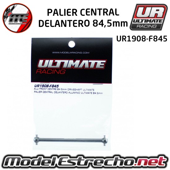 PALIER CENTRAL DELANTERO ALUMINIO ULTIMATE 84,5mm   Ref: UR1908-F845